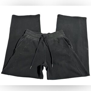 Lululemon Scuba Mid-Rise Wide-Leg Women’s Size 6 Black